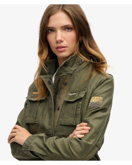 Superdry Green & Co Embellished Classic M65 Jacket