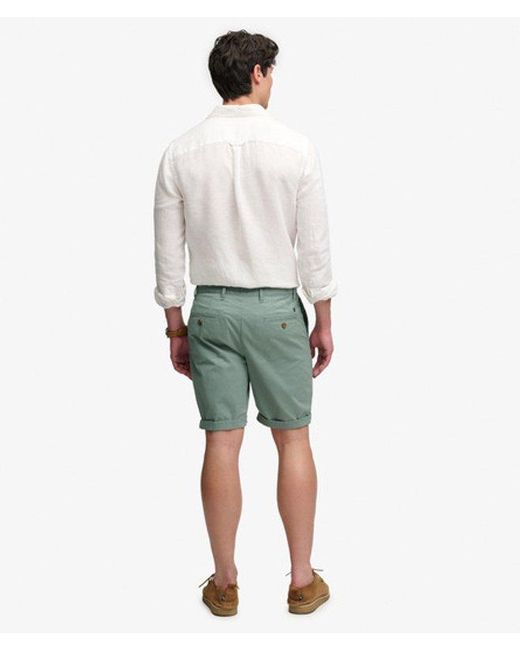 Superdry Green & Co Premium Regular Chino Shorts for men