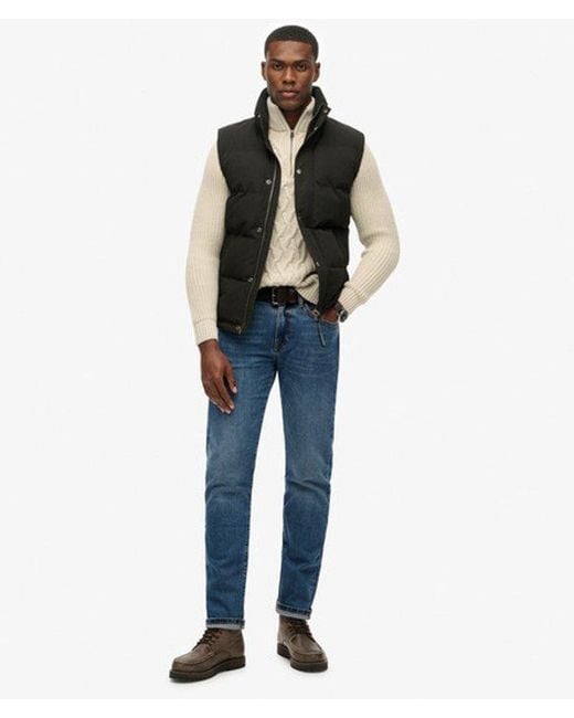 Superdry Blue & Co Everest Non-hooded Gilet for men