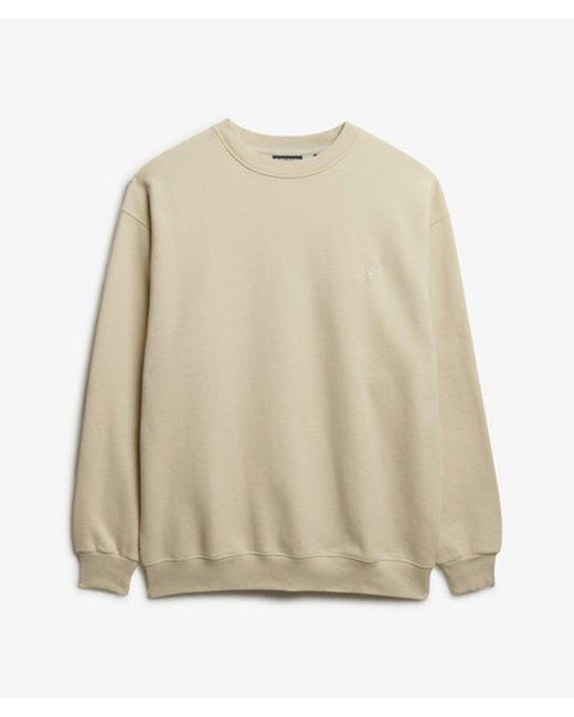 Superdry Natural & Co Oversized Crew Sweatshirt for men