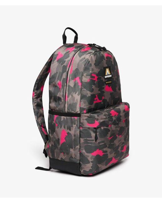Superdry Gray & Co Classic Patch Montana Backpack