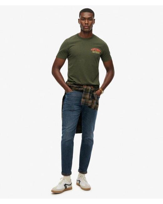 Superdry Green & Co Mountain Relaxed T-shirt for men