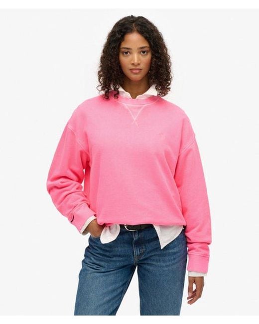 Superdry Red & Co Studios Crew Sweatshirt