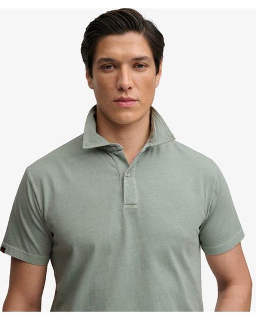 Superdry Gray & Co Essential Jersey Polo Shirt for men