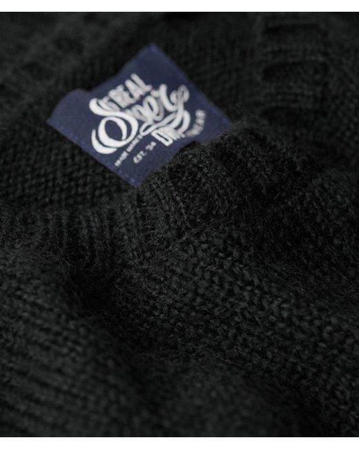 Superdry Black Essential Crew Neck Jumper