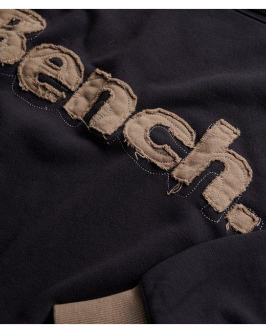 Superdry Black Bench X & Co Bench Bardot Oversized Sweatshirt