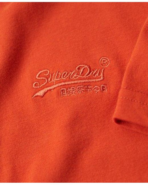 Superdry Vintage Logo Embroidered T-shirt for men