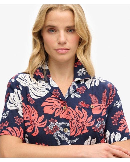 Superdry Blue & Co Beach Resort Shirt