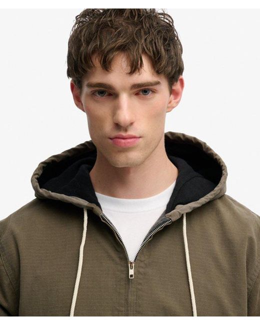 Superdry Gray & Co Carhartt Reworked Hooded Jacket for men