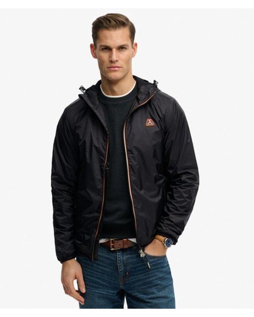 Superdry Black & Co Essential Windbreaker Jacket for men