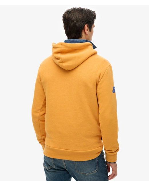 Superdry Orange & Co Vintage Logo Classic Hoodie for men