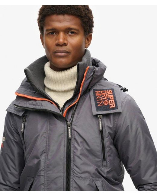 Superdry Mountain Sd Windcheater Jas in het Blue voor heren