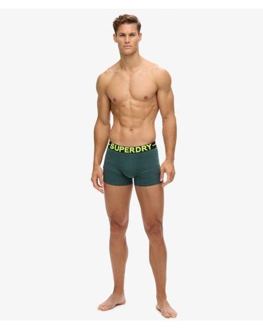 Superdry Green & Co Boxer Triple Pack for men