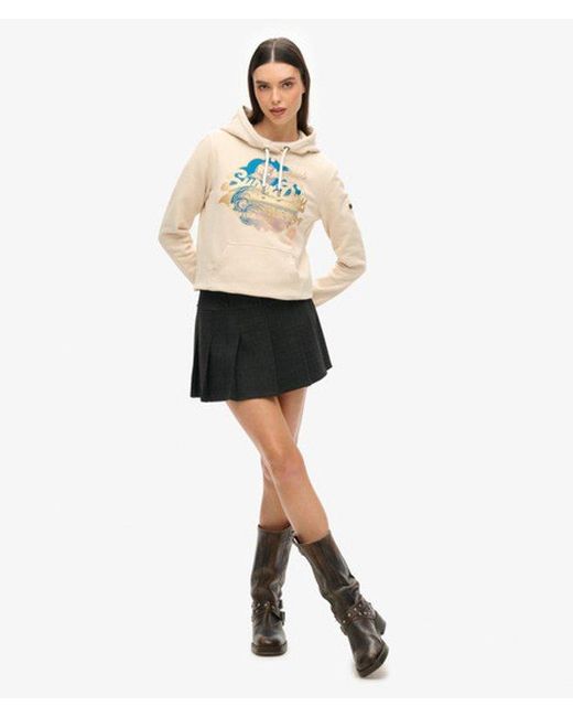 Superdry White & Co Vintage Logo Itago Hoodie