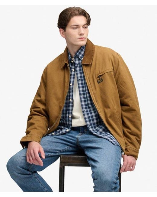 Superdry Natural & Co Workwear Ranch Jacket for men
