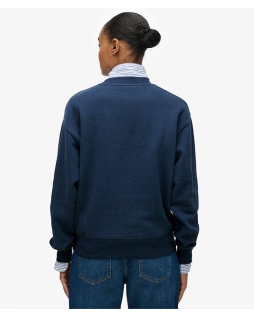 Superdry Blue & Co Essential Logo Sweatshirt