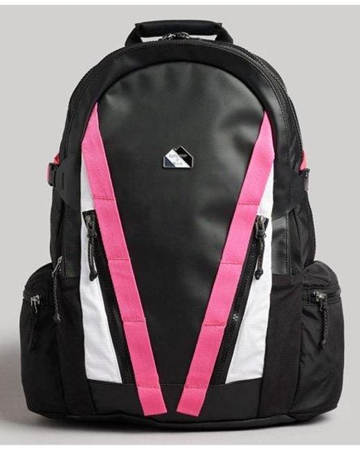 Superdry Mountain Tarp Backpack in Black for Men | Lyst