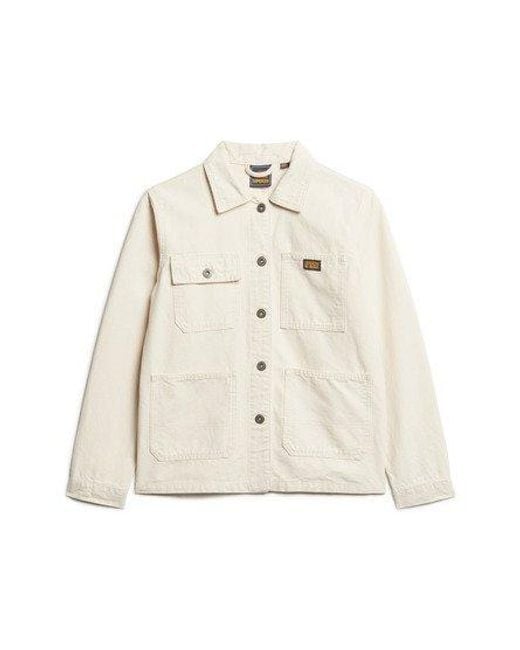 Superdry Natural Organic Cotton Vintage Chore Jacket