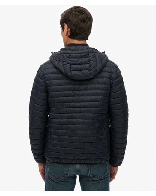 Superdry Black & Co Hooded Fuji Lite Jacket for men