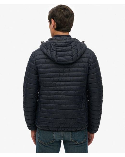 Superdry Black & Co Hooded Fuji Lite Jacket for men