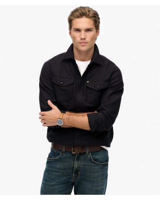Superdry Black The Merchant Store for men