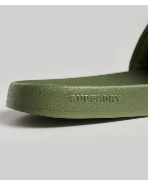 Superdry Green & Co Core Pool Sliders for men