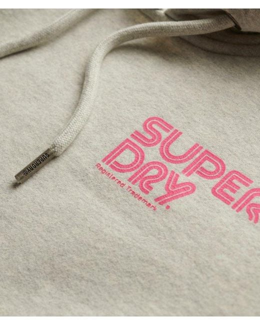 Superdry Natural & Co Rainbow Stripe Hoodie