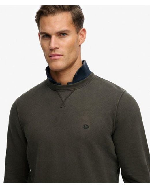 Homme Sweatshirt Classic Essential Taille Superdry pour homme en coloris Gray