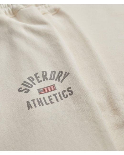 Superdry White & Co Athletic Print Flare joggers