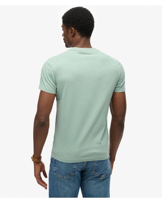 Superdry Green Essential Logo T-Shirt for men