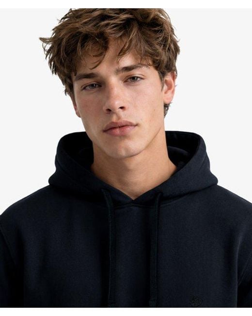 Superdry Blue & Co Essential Logo Hoodie for men