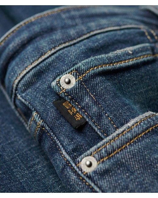 Superdry Blue & Co Vintage Skinny Jeans for men