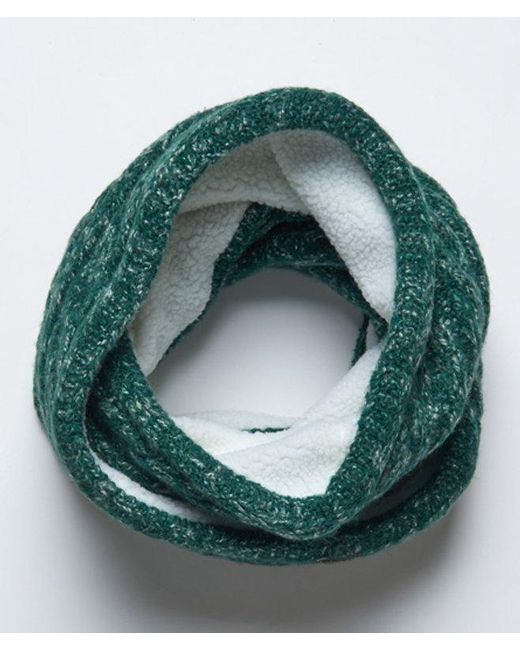 Superdry Blue & Co Tweed Cable Snood