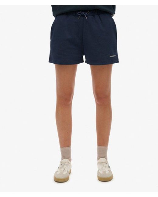 Superdry Blue Plain Shorts