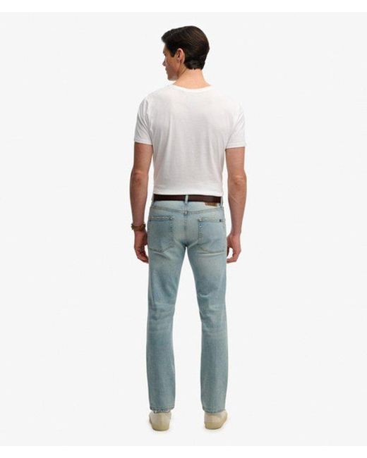 Superdry White & Co Organic Cotton Vintage Slim Straight Jeans for men