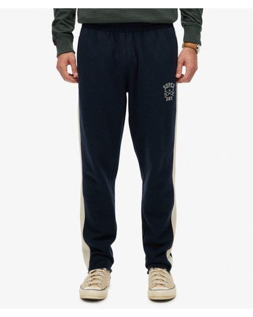 Superdry Blue & Co Athletic Club joggers for men
