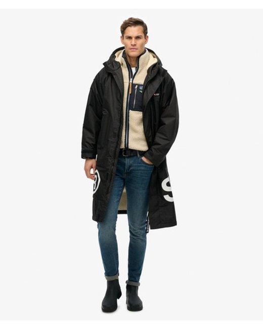 Superdry Black & Co Robe for men