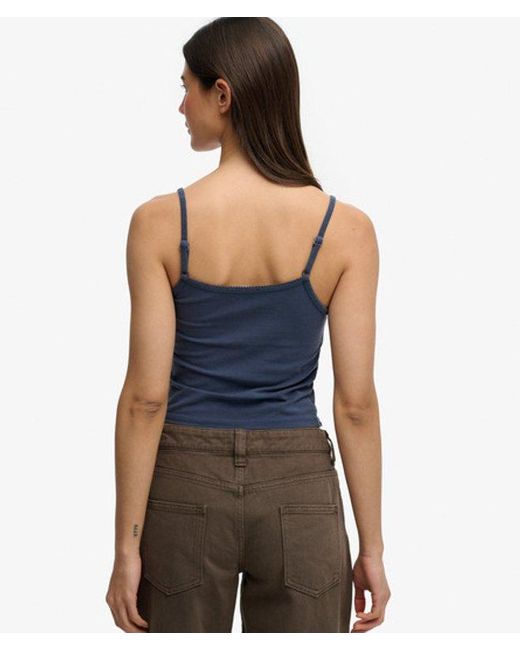 Superdry Blue & Co Athletics Essentials Cami Top