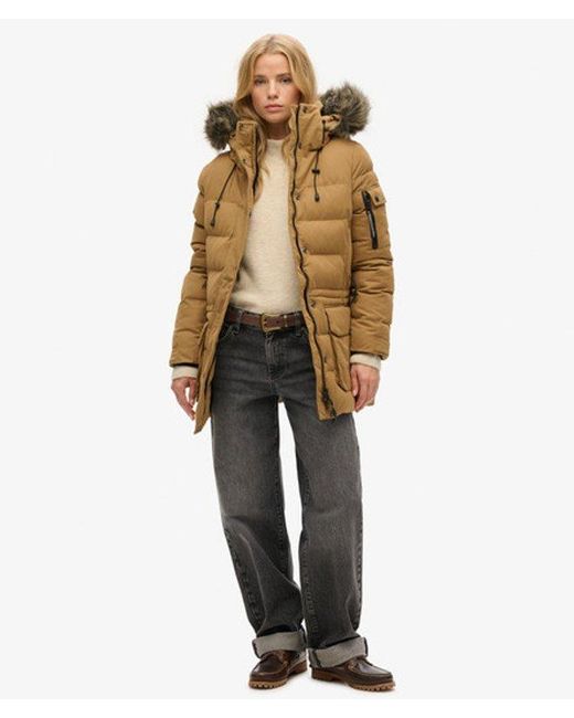 Superdry Natural & Co Microfiber Expedition Parka Jacket
