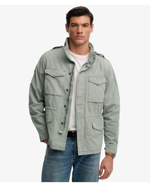Superdry Green & Co Cotton M65 Jacket for men