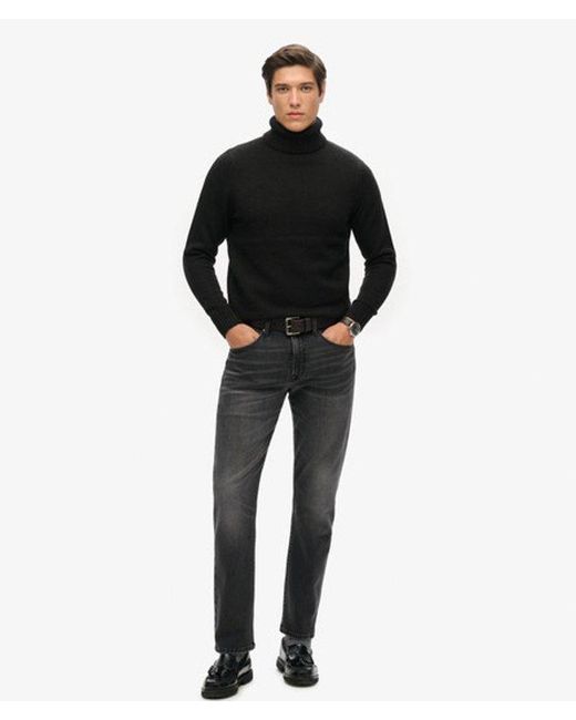 Superdry Geborstelde Coltrui in het Black voor heren