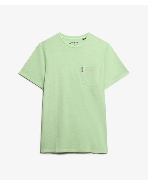 Superdry Green & Co Classic Essential Pocket T-shirt for men