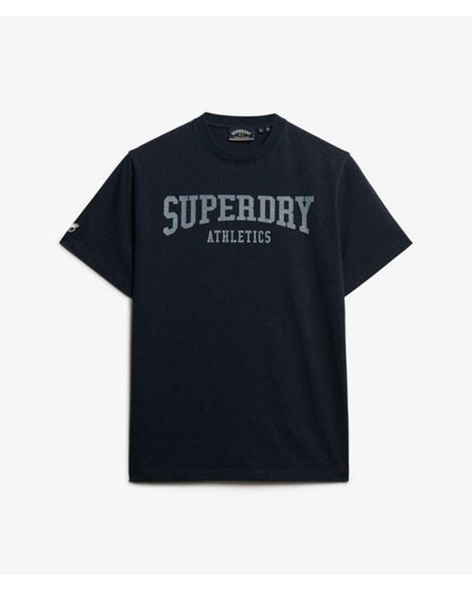 Superdry Blue & Co Athletic Essentials Oversized T-shirt