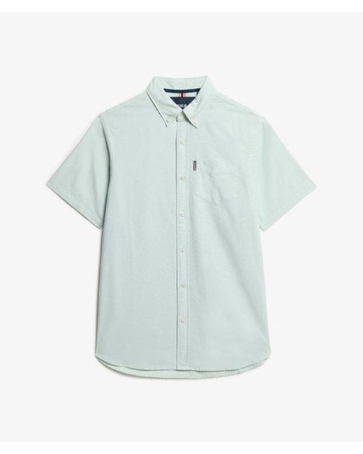 Superdry White & Co Oxford Short Sleeve Shirt for men