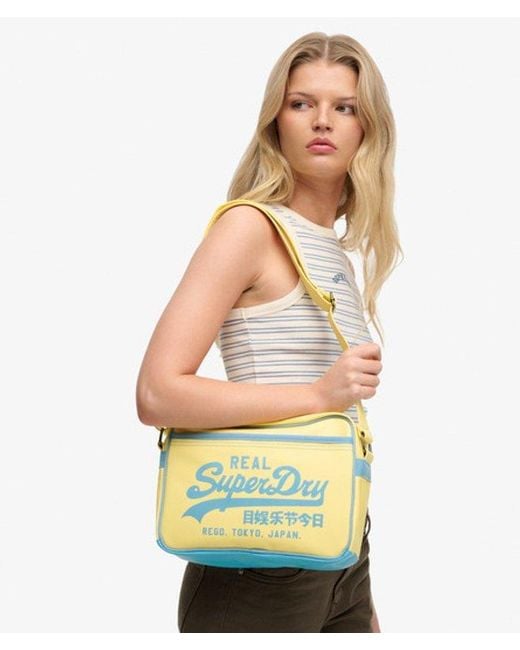 Superdry White & Co Mini Alumni Crossbody Bag