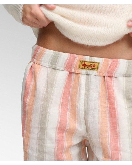 Superdry Orange & Co Komodo Pushkar Stripe Trousers