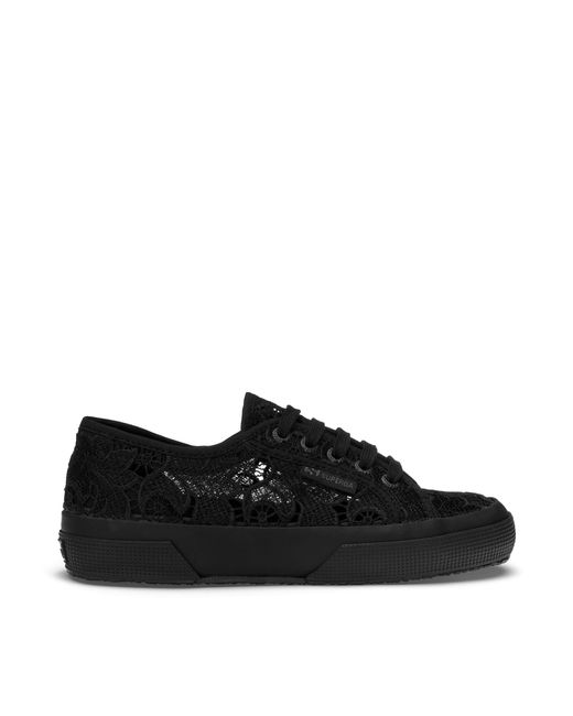 Superga macrame nere cheap