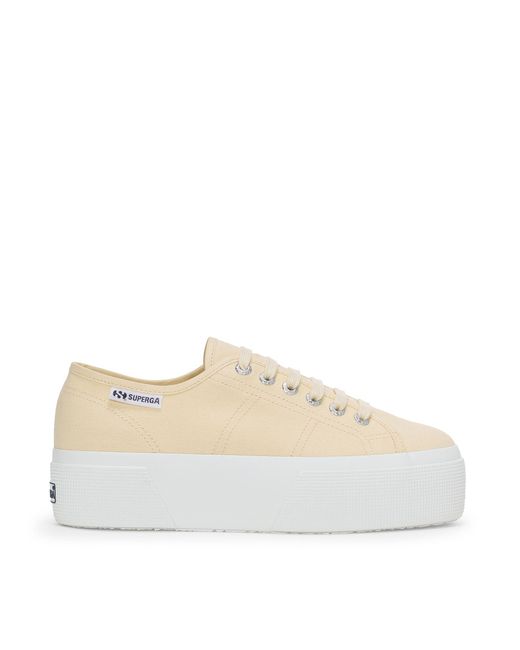 3790 Platform Leggera Superga de color Natural