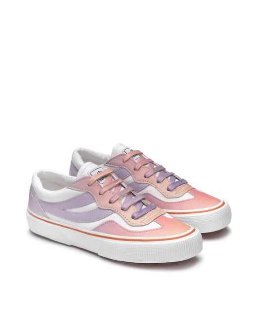 2941 Revolley Gradient di Superga in Pink