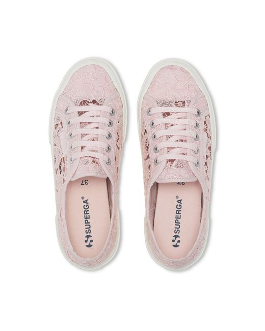 2750 Macrame di Superga in Pink